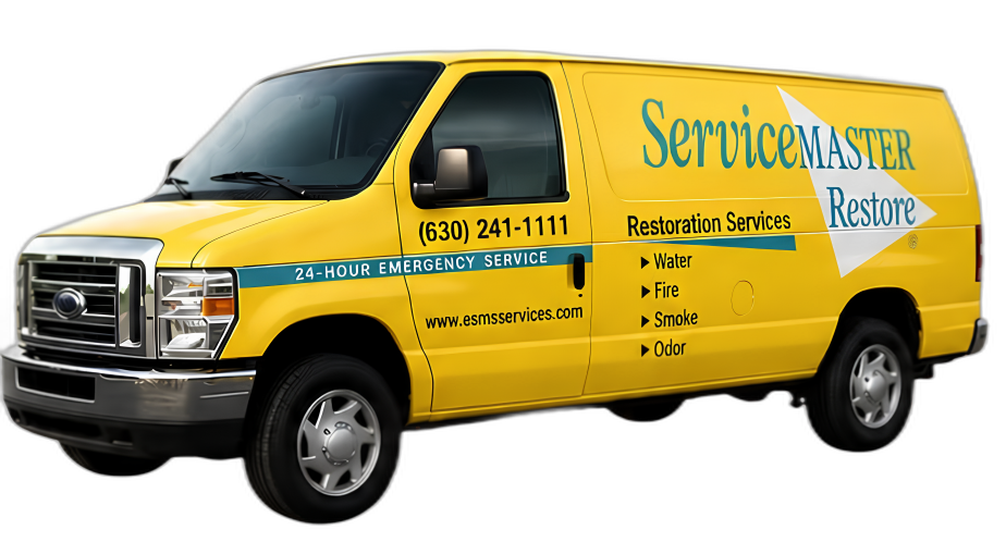 ServiceMaster Restore emergency response van
